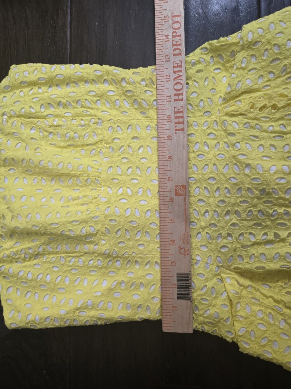 Lilly Pulitzer Blossom Strapless Eyelet Dress Pineapple Juice Yellow Size 0 - Picture 7 of 10